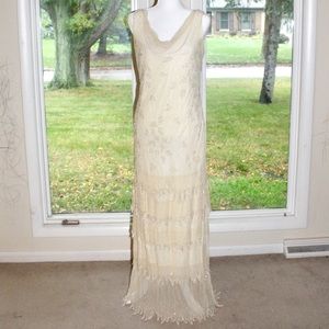 Sequined Evening Gown